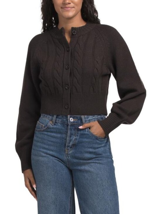 Toccin Sweaters - TOCCIN Wool And Cashmere Blend Rita Cardigan